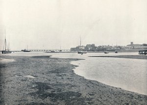 Yarmouth Isle of Wight – Általános nézet, 1895 alkotó: Unbekannt