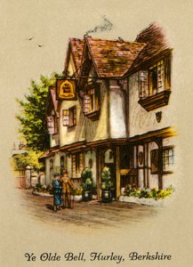Ye Olde Bell, Hurley, Berkshire, 1936. alkotó: Unbekannt