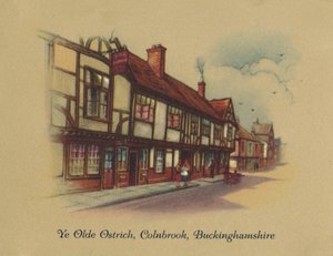Ye Olde Ostrich Colnbrook, Buckinghamshire, 1939 alkotó: Unbekannt