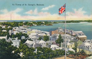 Ye Towne of St. Georges, Bermuda, XX. század eleje. alkotó: Unbekannt