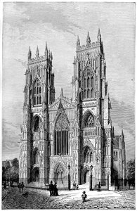 York-i miniszter, 1893 alkotó: Unbekannt