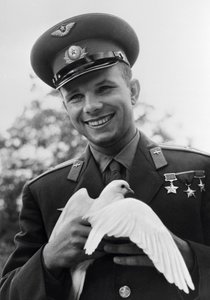 Jurij Gagarin, orosz űrhajós, 1963-c1964 alkotó: Unbekannt