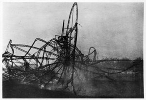 Zeppelin LZ4 az echterdingeni katasztrófa után, Németország, 1908 1933 alkotó: Unbekannt
