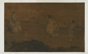 Zhongli Quan A Dao keresése, Ming-dinasztia, 15. század. alkotó: Unbekannt