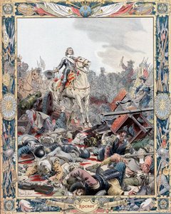 duc dEnghien vezette a franciák győzelmét a spanyolok felett, harmincéves háború, 1643 c1880 alkotó: Unbekannt