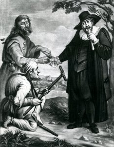 Vak Felperes, Sánta Alperes Oszd meg, A baráti törvények pártatlan gondoskodást, Egy kagyló neki egy kagyló neked, Az ügyvédi díj közepe 1700-40 körül (mezzotint) alkotó: Unbekannt Unbekannt