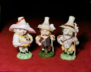 Derby törpék (porcelán) alkotó: Unbekannt Unbekannt