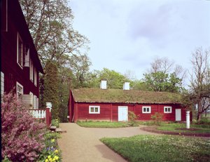 Fűtetős munkásház Carl Linnaeus házánál, Hammarby, Uppsala, Svédország fotó alkotó: Unbekannt Unbekannt