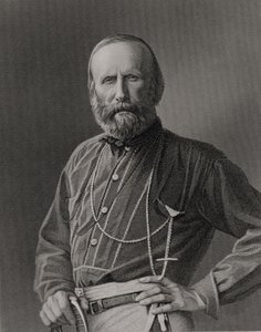 Giuseppe Garibaldi (1807-82) portréja, amelyet William Holl (1807-71) vésett fényképről, kocsma. írta William Mackenzie alkotó: Unbekannt Unbekannt