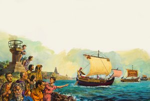 A római katonák elhagyják Nagy-Britanniát