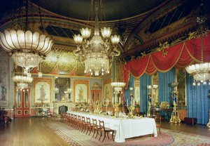 Royal Pavilion, The Banqueting Room, 1815-23, Brighton, East Sussex, Egyesült Királyság