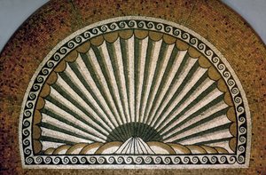 Kagylómozaik, Insula II I. épület 130-150 i.sz alkotó: Unbekannt Unbekannt