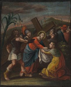 Sv. Veronika (Keresztút 6. megállója) alkotó: Unbekannt Unbekannt