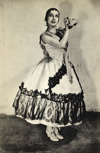 Tamara Toumanova, a "Footnotes to the Ballet"-ből, 1938-ban jelent meg (bw fotó) alkotó: Unbekannt Unbekannt