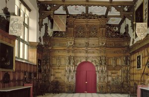 A nagyterem, Audley End, Essex alkotó: Unbekannt Unbekannt