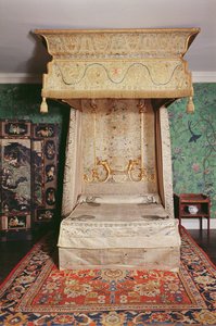A vörös hálószoba, 1760 körül alkotó: Unbekannt Unbekannt