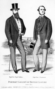 A jobb tiszt. Hugh Childers és a Jobb Hon. C. Fortescue, 1871 alkotó: Unbekannt Unbekannt