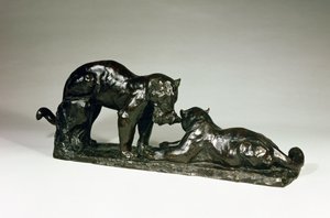 Rembrandt Bugatti két jaguárja (1885-1916) alkotó: Unbekannt Unbekannt