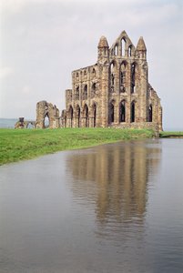 Kilátás az észak-yorkshire-i Whitby apátságra alkotó: Unbekannt Unbekannt