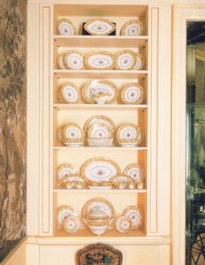 Párizsban (Rue des Crussol) vacsora, 1792-95 körül (porcelán) alkotó: Unbekannt
