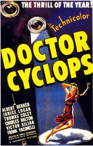 A Küklopsz doktor című film plakátja, DR. CIKLOPSZ, ERNEST SCHOEDSACK, Albert Dekkerrel 1940 alkotó: Unbekannt