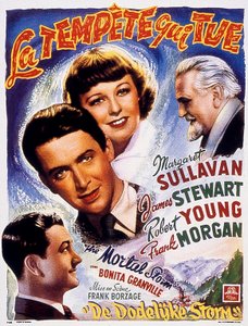 Frank Borzage Killing Tempest című filmplakátja Margaret Sullavannal és James Stewarttal, 1940 alkotó: Unbekannt