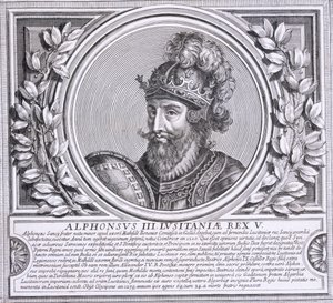Portugál Afonso III (litho) alkotó: Unbekannt