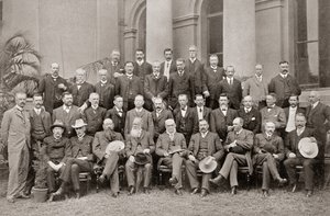 Az 1908-as Closer Union Egyezmény afrikai gyarmati tagjai, akik olyan feltételeket értek el, amelyek eredményeként a brit parlament elfogadta az 1909-es dél-afrikai törvényt.