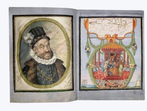 Album Amicorum - Das Grosse Stammbuch, Philipp Hainhofer, német, latin, francia és olasz nyelven alkotó: Unbekannt