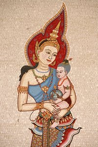 Angyali üdvözlet-bazilika: Thai Virgin, Názáret, Izrael alkotó: Unbekannt