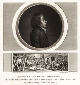 Antoine Samuel Bonnier, a Francia Köztársaság meghatalmazott minisztere alkotó: Unbekannt