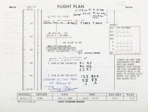 Apollo 11 repülési terv, 3-17/3-18. NASA/MSC alkotó: Unbekannt