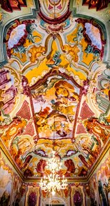 Arcadia szoba Domenico Carella freskóival, Palazzo Ducale, Martina Franca, Puglia, Martina Franca, Puglia, Olaszország, Európa (fotó) alkotó: Unbekannter Künstler