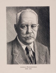 Arnold Sommerfeld német fizikus, 1930 alkotó: Unbekannt