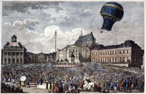 A "Martial" hőlégballon felemelkedése