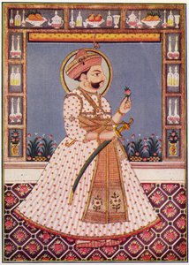 Bahadur Khan I. 1748 - 1758 ; Junagadh ; Gujarat ; India alkotó: Unbekannter Künstler