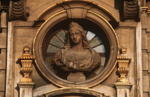 Belgium, Brüsszel, Grand Place, dekoratív részlet