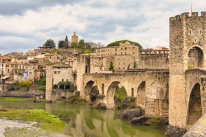 Besalu, Girona tartomány, Katalónia, Spanyolország, 2018 (fotó) alkotó: Unbekannter Künstler