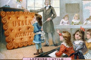 Biscuit Lu Nantes - Loire Atlantique N* 205 - Nantes - Dekoratív Művészeti Múzeum - ""Biscuiterie Nantaise" kiállítás - 900200156 alkotó: Unbekannt
