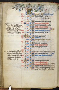 Órák könyve ("Beaufort/Beauchamp Hours") alkotó: Unbekannter Künstler