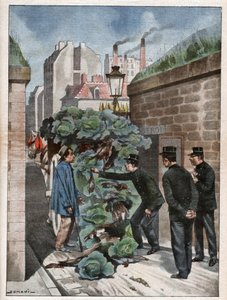 Braconnier és Paris. Orvvadászat Párizsban. alkotó: Nicolas Liez