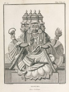 Brahma, a hindu teremtő isten alkotó: Unbekannt