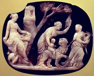 Cameo Dionüszosz gyermekkorából alkotó: Unbekannt