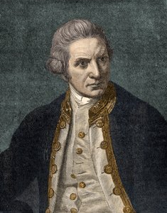 James Cook kapitány – portré alkotó: Unbekannter Künstler