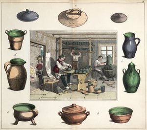 Kerámia gyártás A fazekas alkotó: Unbekannt
