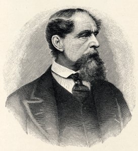 Charles Dickens - portré alkotó: Unbekannter Künstler