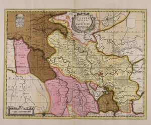 Cliuia ducatus et Rauestein dominium alkotó: Unbekannter Künstler