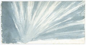 Luke Howard felhő tanulmánya, 1808-1811 körül alkotó: Unbekannter Künstler