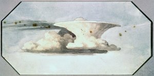 Luke Howard felhő tanulmánya, 1808-1811 körül alkotó: Unbekannter Künstler