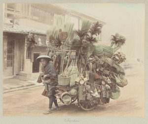Colporter - Japán 1880-1910 alkotó: Unbekannter Künstler